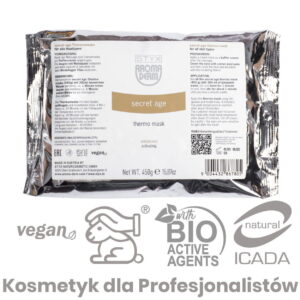Maska gipsowa termoaktywna stymulująca Secret Age – 450 g – Aroma Derm