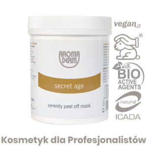 Maska peel-off kojąca z efektem okluzji Secret Age – 333 g – Aroma Derm
