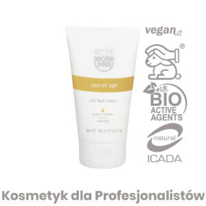 Krem regenerujący do twarzy 24h Secret Age – 150 ml – Aroma Derm