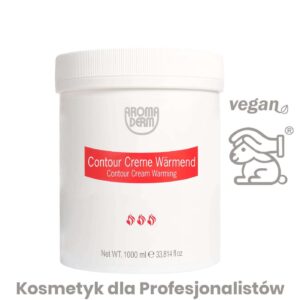 Krem rozgrzewający modelujący sylwetkę do bandage body wrapping – 1000 ml – Aroma Derm