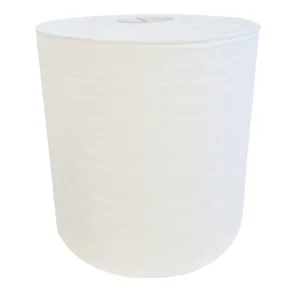 Ręcznik fryzjersko-kosmetyczny włókninowo-celulozowy na rolce wysokość 25 cm QMS Line Extra do salonu fryzjerskiego i kosmetycznego